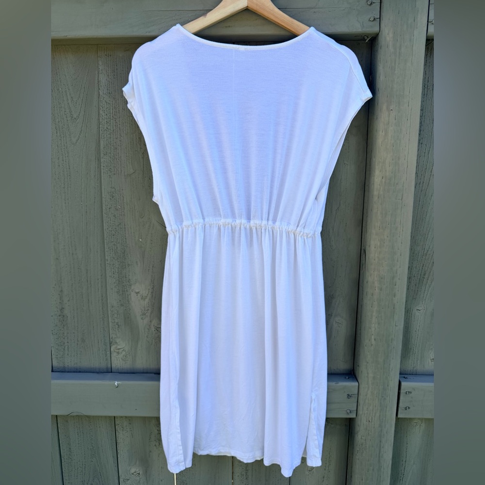 White Women’s Swim Cover-Up - Picture 2 of 2